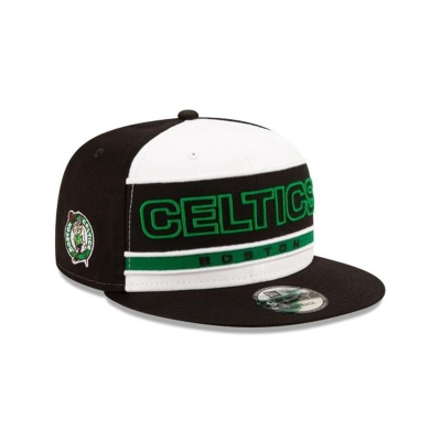 Sapca New Era Boston Celtics NBA Stripe 9FIFTY Snapback - Verzi